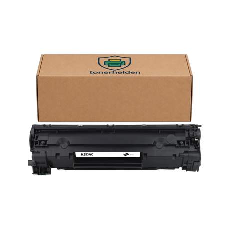 Toner HP kompatibel für CF283A - Toner - tonerhelden - Black -