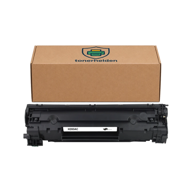 Toner HP kompatibel für CF283A - Toner - tonerhelden - Black -