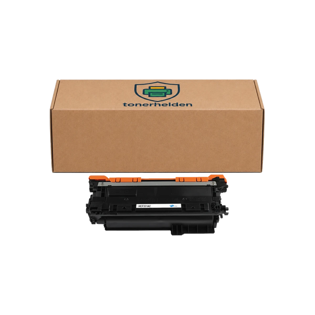 Toner HP kompatibel für CF331A - Toner - tonerhelden - Cyan -