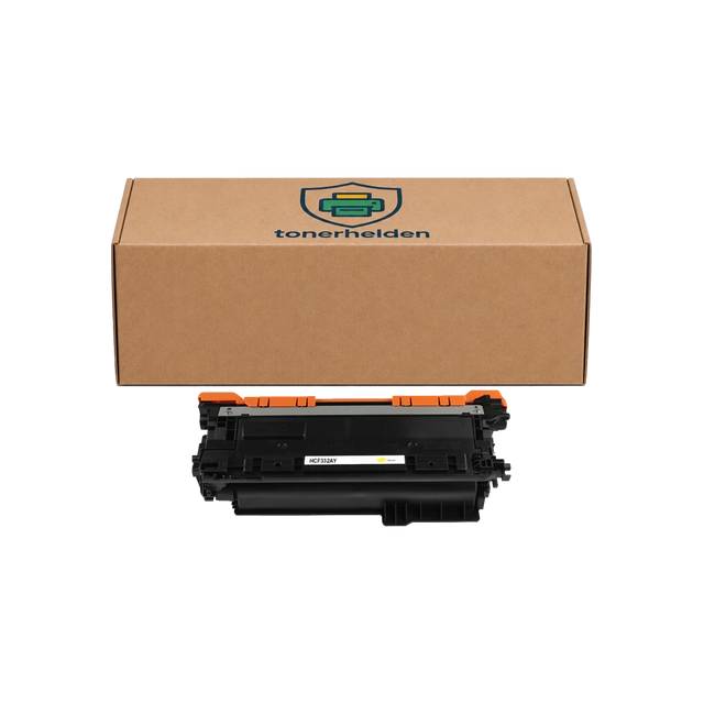 Toner HP kompatibel für CF332A - Toner - tonerhelden - Yellow -