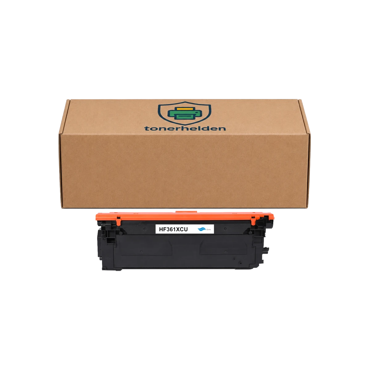 Toner HP kompatibel für CF361X/Cartridge 040HC - Toner - tonerhelden - Cyan -