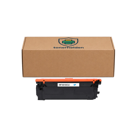Toner HP kompatibel für CF361X/Cartridge 040HC - Toner - tonerhelden - Cyan -