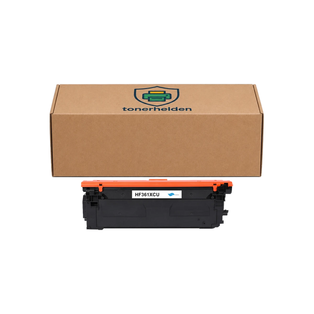Toner HP kompatibel für CF361X/Cartridge 040HC - Toner - tonerhelden - Cyan -