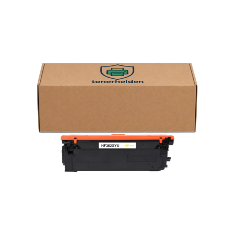 Toner HP kompatibel für CF362X/Cartridge 040HY - Toner - tonerhelden - Yellow -