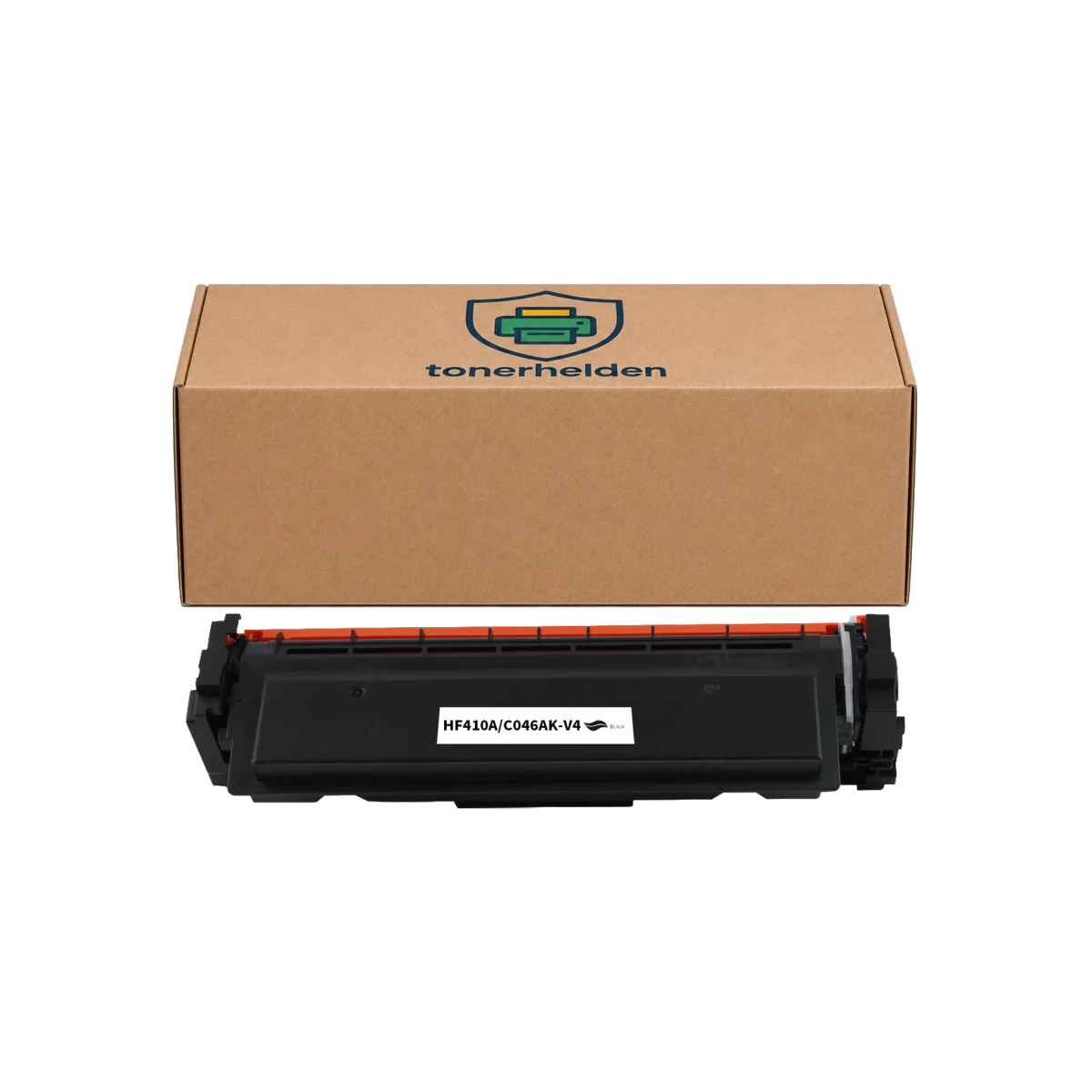 Toner HP kompatibel für CF410A /Cartridge 046K - Toner - tonerhelden - Black -