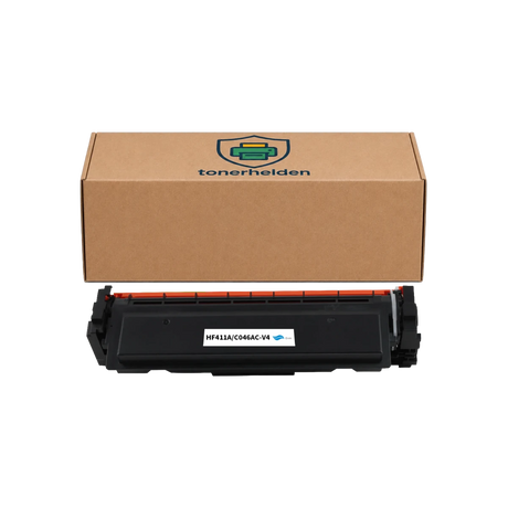 Toner HP kompatibel für CF411A / Cartridge 046C - Toner - tonerhelden - Cyan -