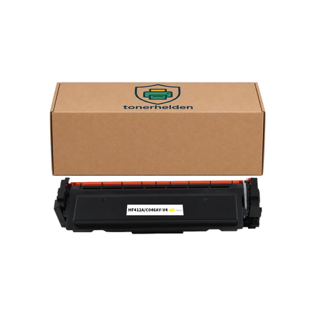 Toner HP kompatibel für CF412A / Cartridge 046Y - Toner - tonerhelden - Yellow -