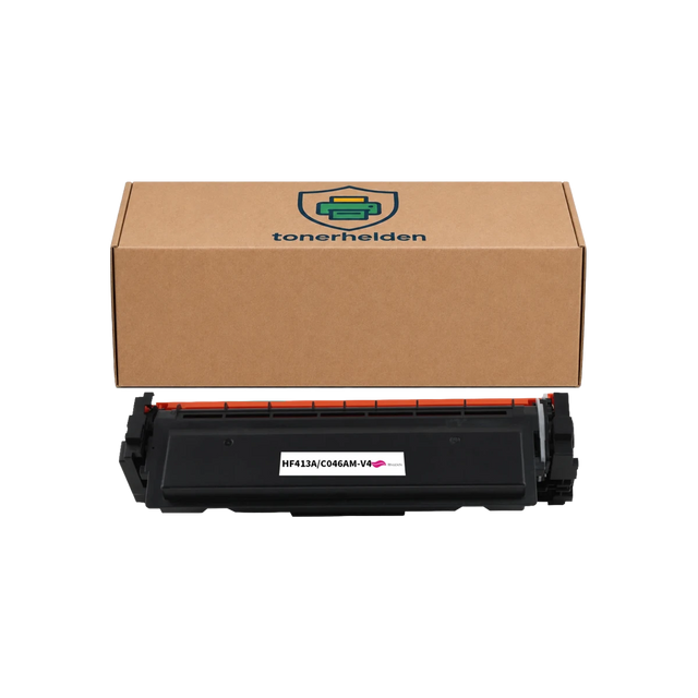 Toner HP kompatibel für CF413A / Cartridge 046M - Toner - tonerhelden - Magenta -