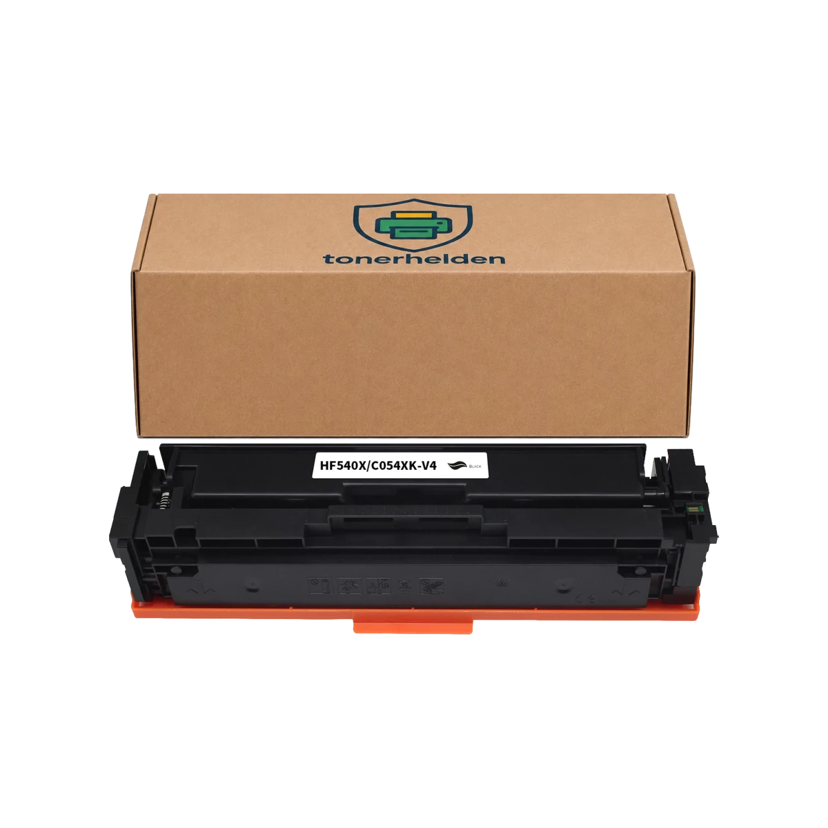 Toner HP kompatibel für CF540X/Cartridge 054H Black - Toner - tonerhelden - Black -