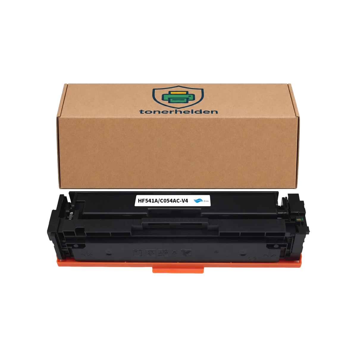 Toner HP kompatibel für CF541A/Cartridge 054 Cyan - Toner - tonerhelden - Cyan -