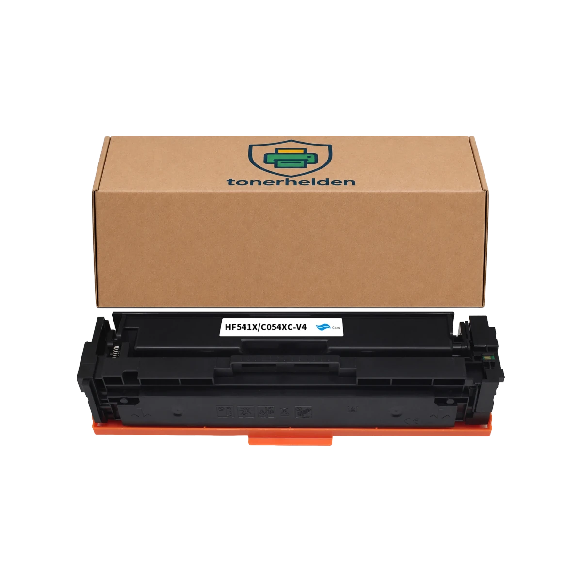 Toner HP kompatibel für CF541X/Cartridge 054H Cyan - Toner - tonerhelden - Cyan -
