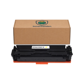Toner HP kompatibel für CF542A/Cartridge 054 Yellow - Toner - tonerhelden - Yellow -