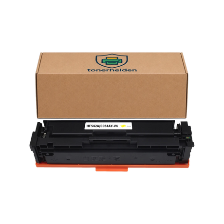 Toner HP kompatibel für CF542A/Cartridge 054 Yellow - Toner - tonerhelden - Yellow -