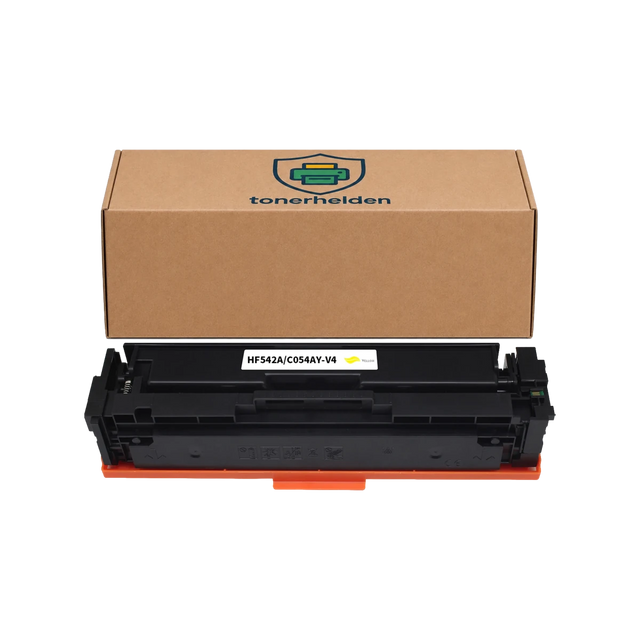 Toner HP kompatibel für CF542A/Cartridge 054 Yellow - Toner - tonerhelden - Yellow -