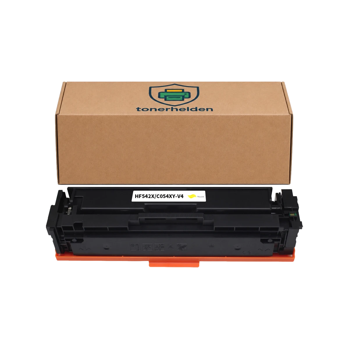 Toner HP kompatibel für CF542X/Cartridge 054H Yellow - Toner - tonerhelden - Yellow -