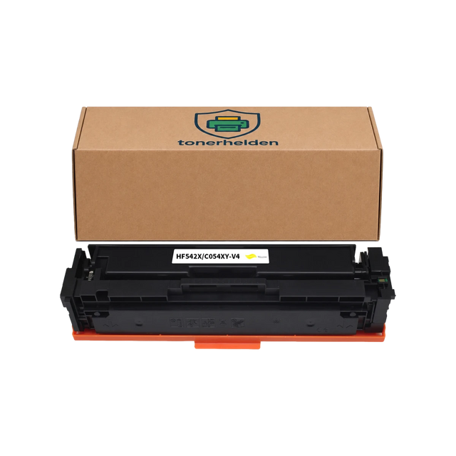 Toner HP kompatibel für CF542X/Cartridge 054H Yellow - Toner - tonerhelden - Yellow -