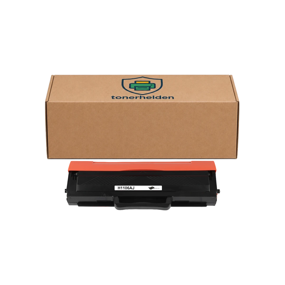 Toner HP kompatibel für W1106A - Toner - tonerhelden - Black -
