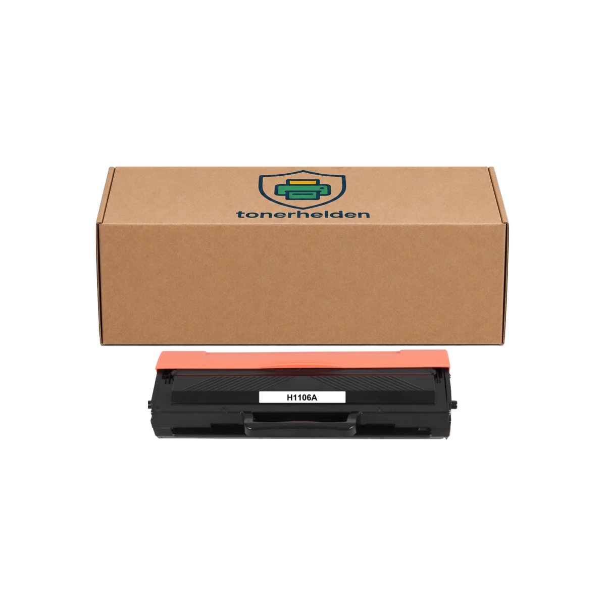 Toner HP kompatibel für W1106A - Toner - tonerhelden - Black -