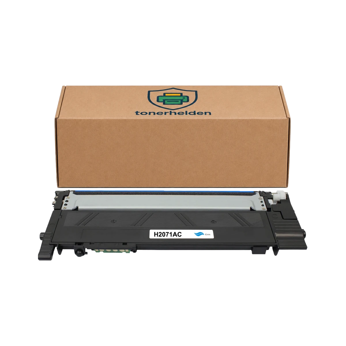 Toner HP kompatibel für W2071A - Toner - tonerhelden - Cyan -