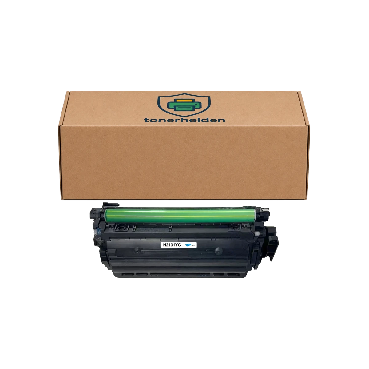 Toner HP kompatibel für W2131Y - Toner - tonerhelden - Cyan -