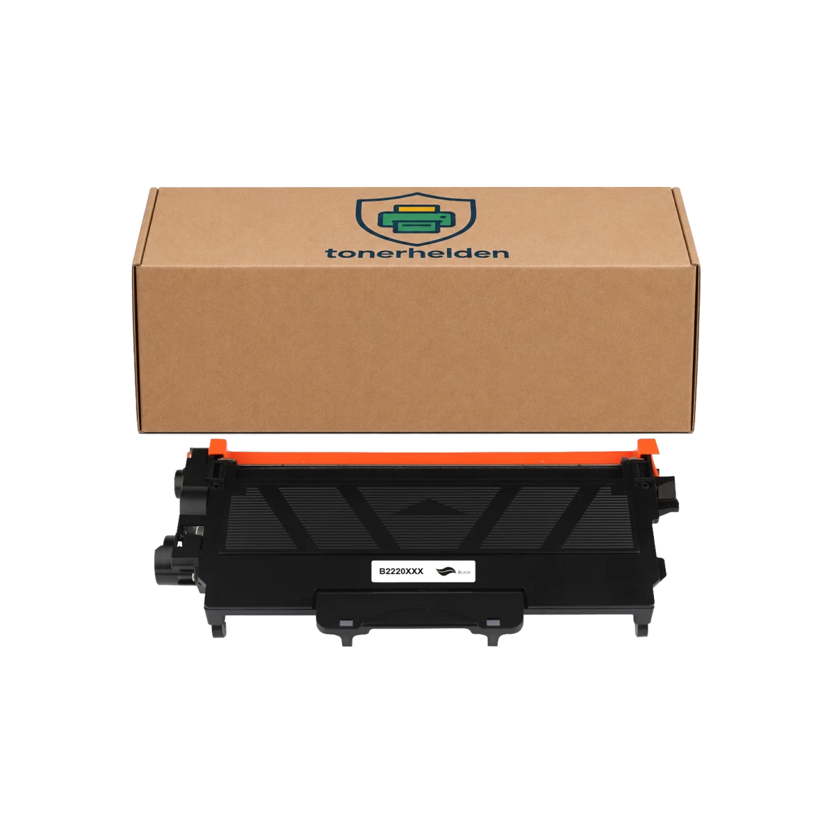 Toner Konica kompatibel für TN-2220 - Toner - tonerhelden - Black -