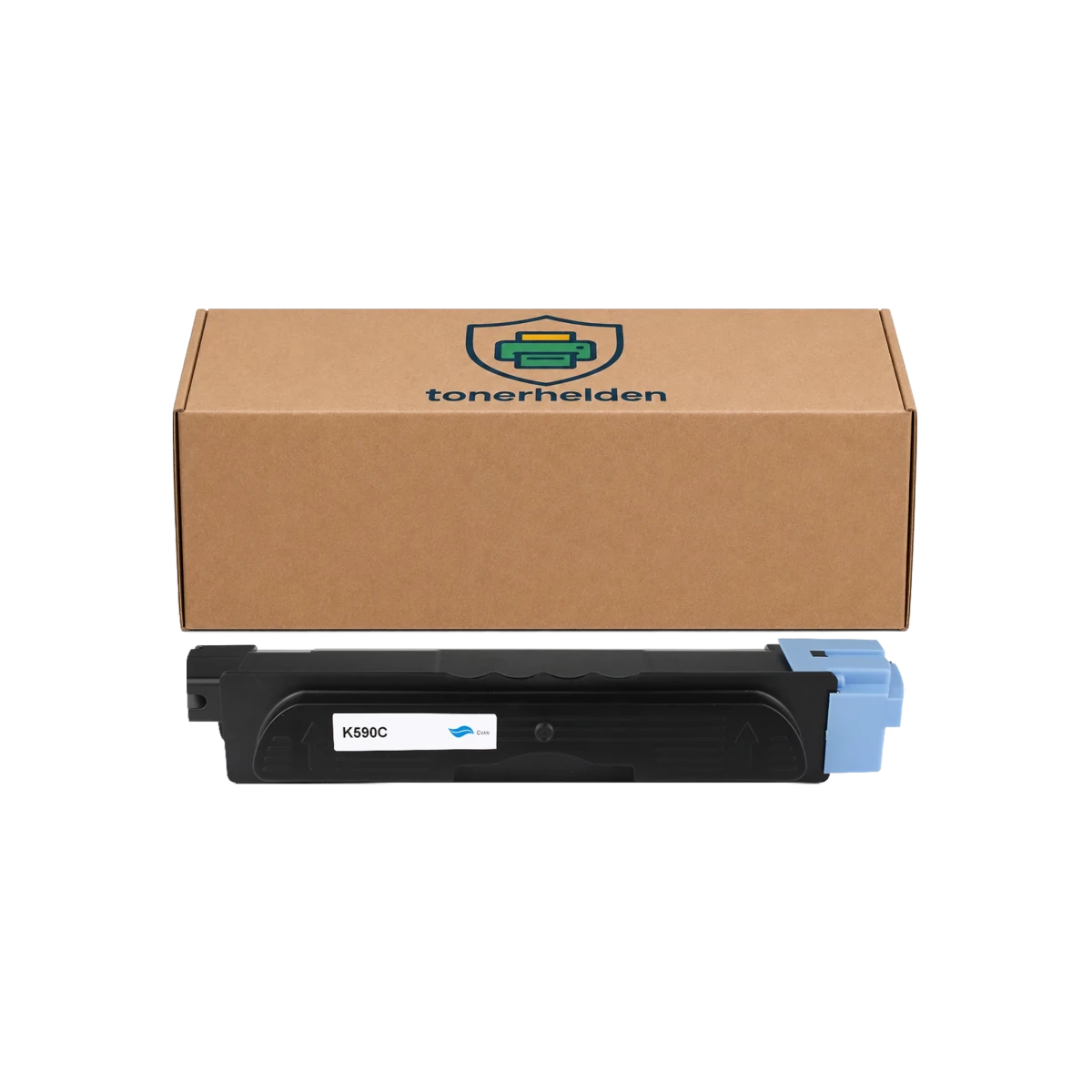 Toner Kyocera kompatibel für TK-590C - Toner - tonerhelden - Cyan -