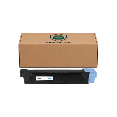 Toner Kyocera kompatibel für TK-590C - Toner - tonerhelden - Cyan -