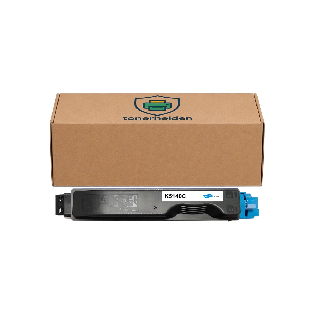 Toner Kyocera kompatibel für TK5140C - Toner - tonerhelden - Cyan -