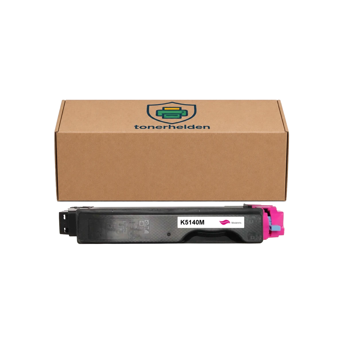 Toner Kyocera kompatibel für TK5140M - Toner - tonerhelden - Magenta -
