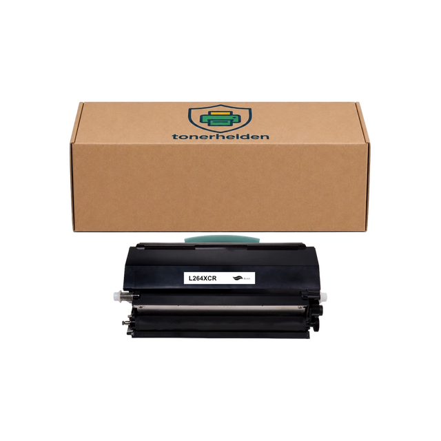 Toner Lexmark kompatibel für X264H21G - Toner - tonerhelden - Black -