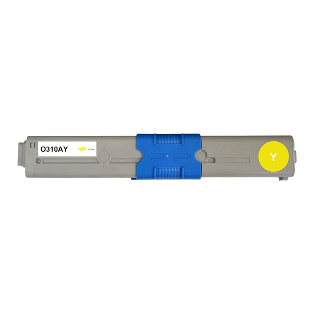 Toner Oki kompatibel für 44469704 - Toner - Tonerhelden - Yellow -