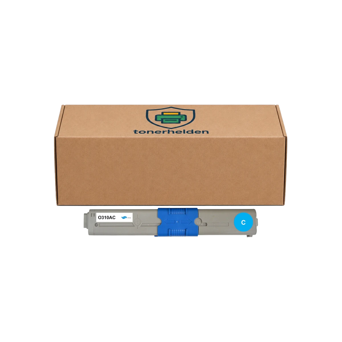 Toner Oki kompatibel für 44469706 - Toner - tonerhelden - Cyan -