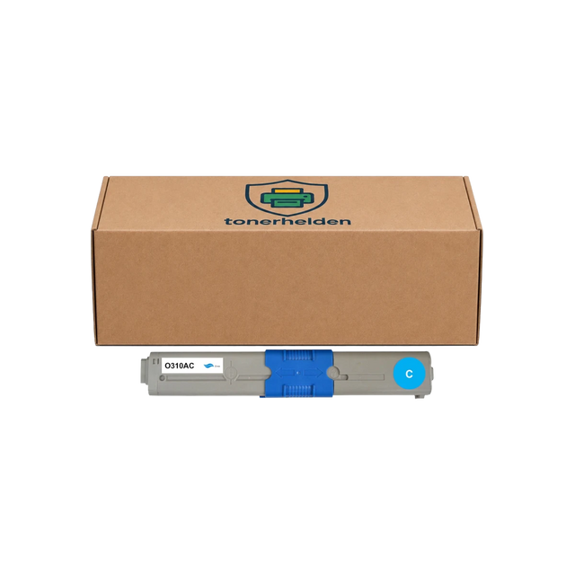 Toner Oki kompatibel für 44469706 - Toner - tonerhelden - Cyan -