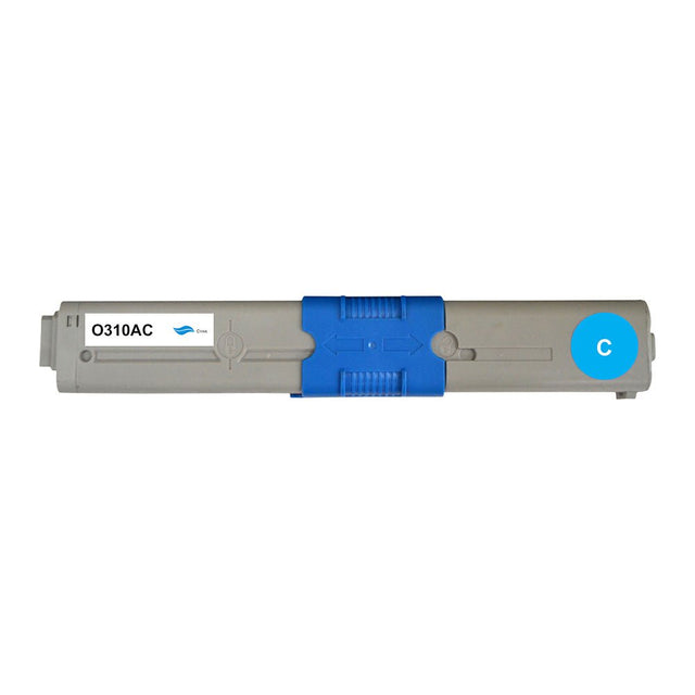 Toner Oki kompatibel für 44469706 - Toner - Tonerhelden - Cyan -