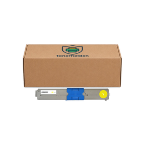 Toner Oki kompatibel für 44469722 - Toner - tonerhelden - Yellow -