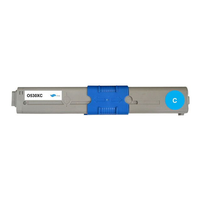 Toner Oki kompatibel für 44469724 - Toner - Tonerhelden - Cyan -