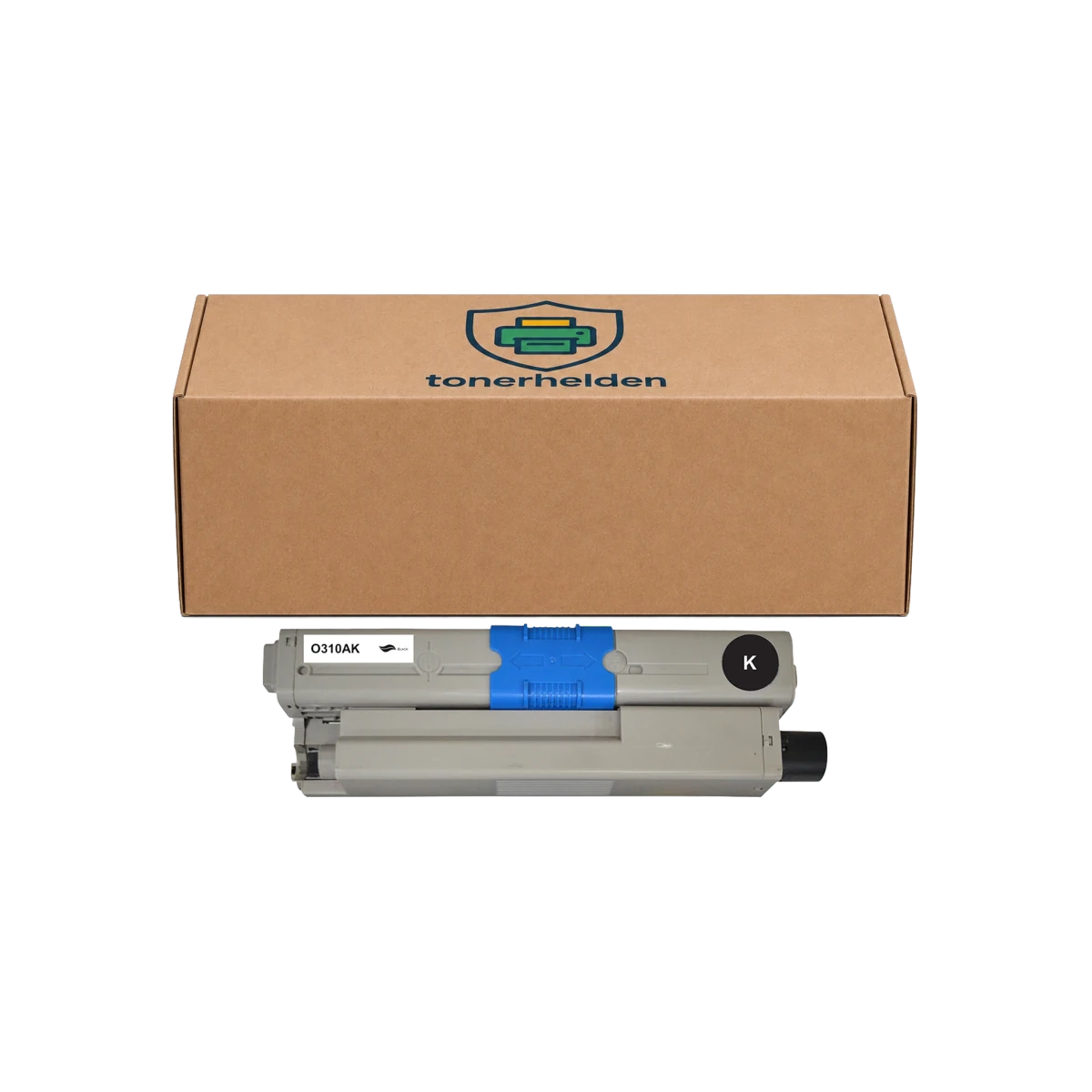 Toner Oki kompatibel für 44469803 - Toner - tonerhelden - Black -