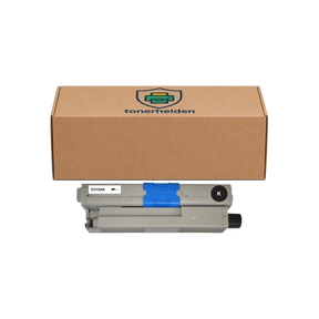 Toner Oki kompatibel für 44469803 - Toner - tonerhelden - Black -