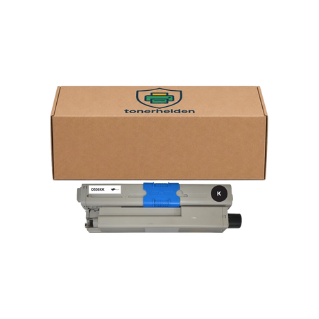 Toner Oki kompatibel für 44469804 - Toner - tonerhelden - Black -