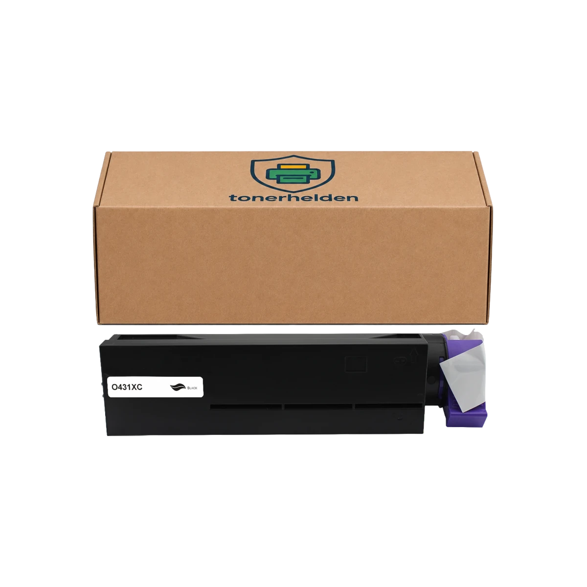 Toner Oki kompatibel für 44574902 - Toner - tonerhelden - Black -