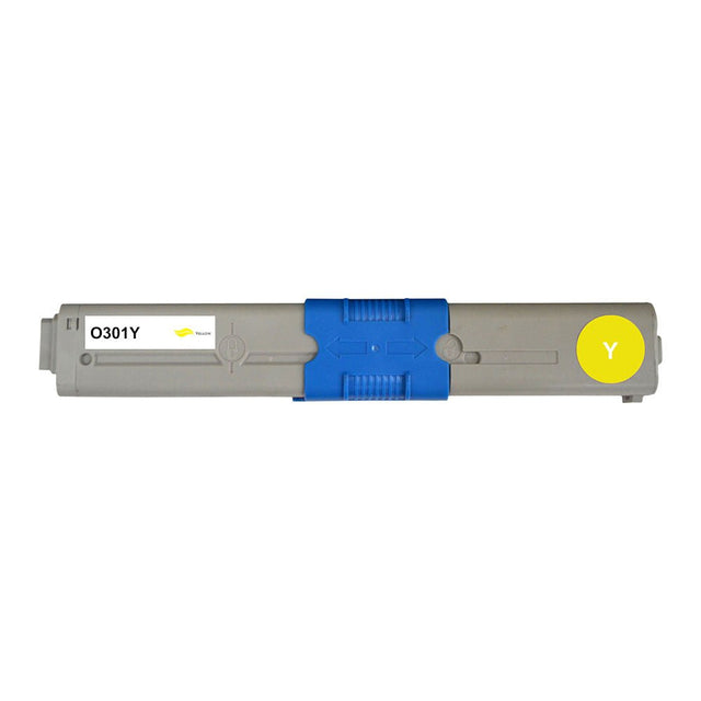 Toner Oki kompatibel für 44973533 - Toner - Tonerhelden - Yellow -