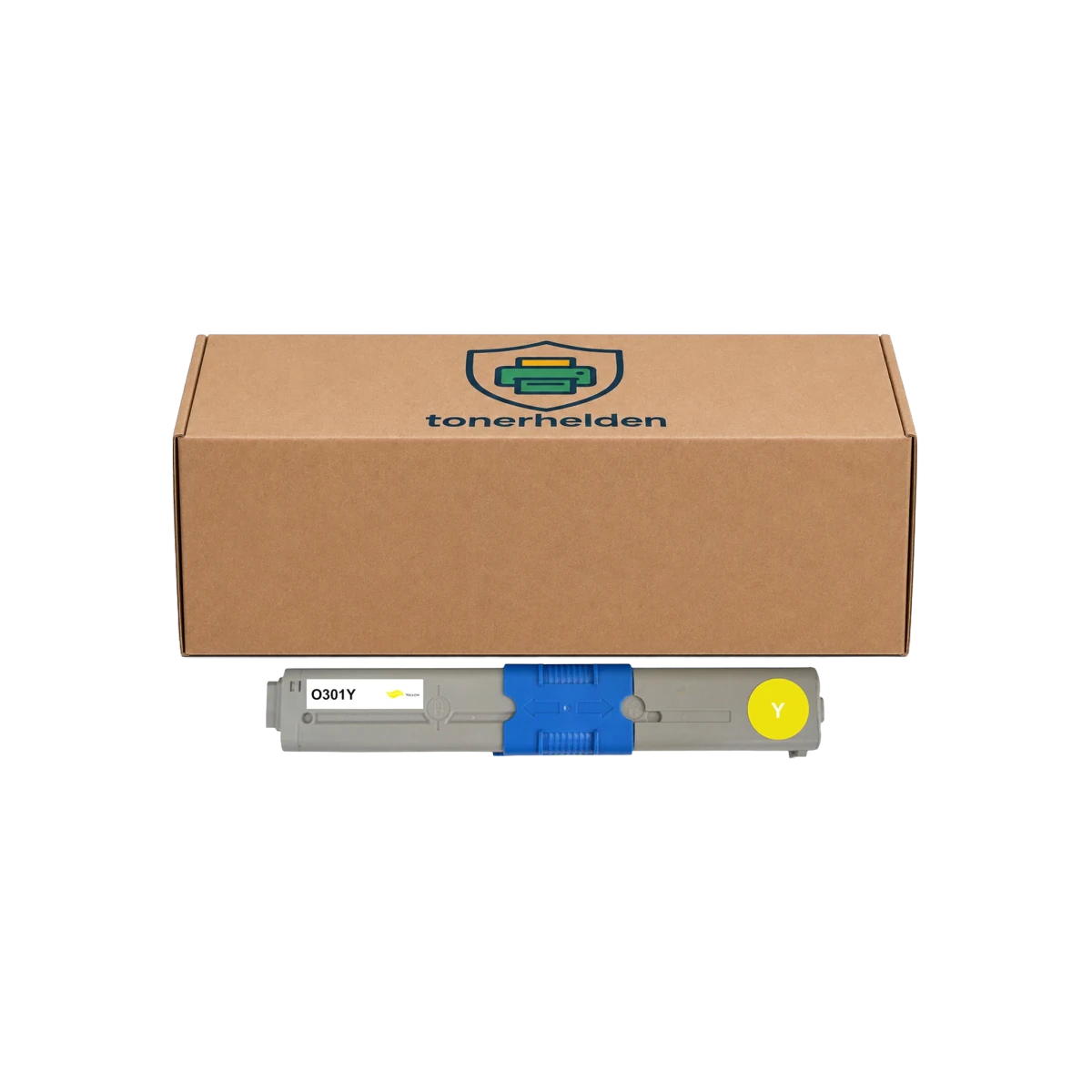 Toner Oki kompatibel für 44973533 - Toner - tonerhelden - Yellow -