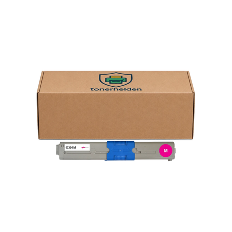 Toner Oki kompatibel für 44973534 - Toner - tonerhelden - Magenta -