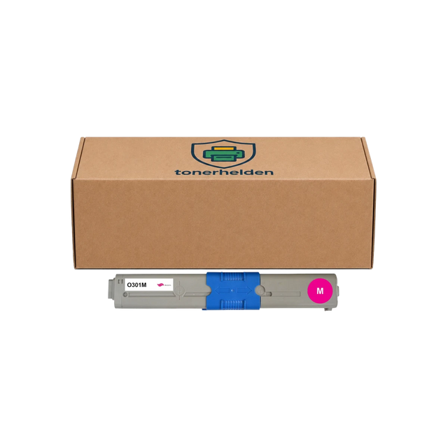 Toner Oki kompatibel für 44973534 - Toner - tonerhelden - Magenta -