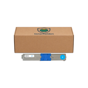 Toner Oki kompatibel für 44973535 - Toner - tonerhelden - Cyan -