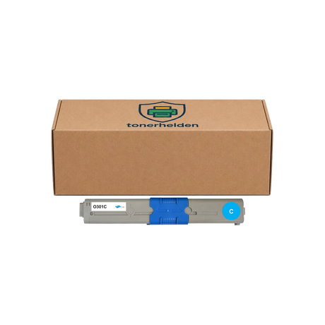 Toner Oki kompatibel für 44973535 - Toner - tonerhelden - Cyan -