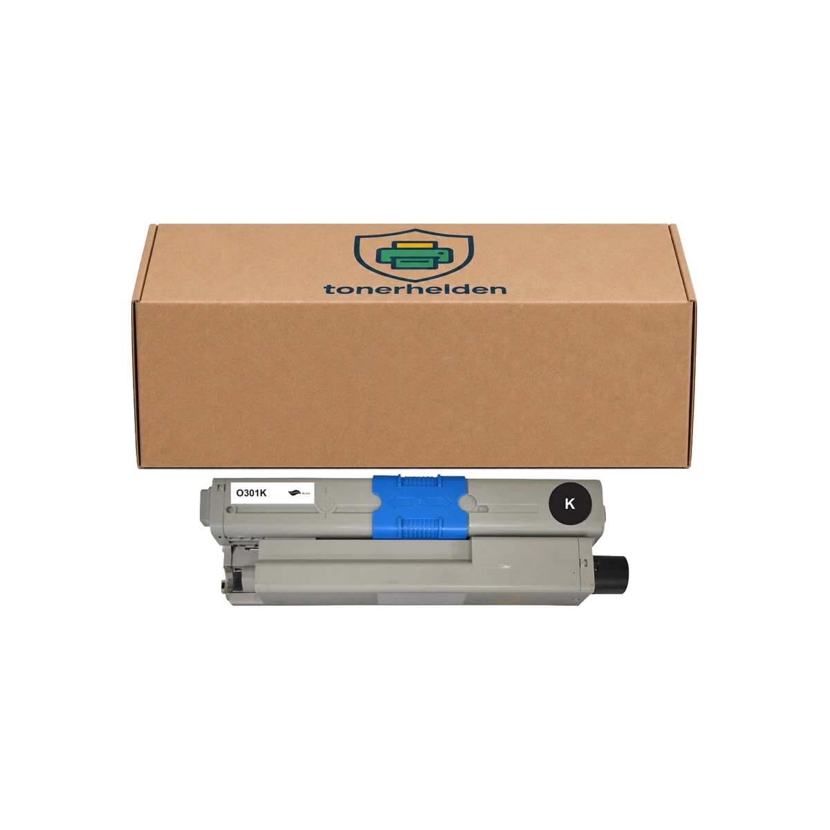Toner Oki kompatibel für 44973536 - Toner - tonerhelden - Black -