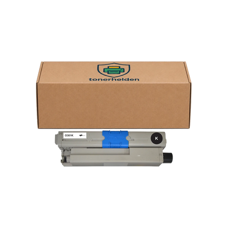 Toner Oki kompatibel für 44973536 - Toner - tonerhelden - Black -