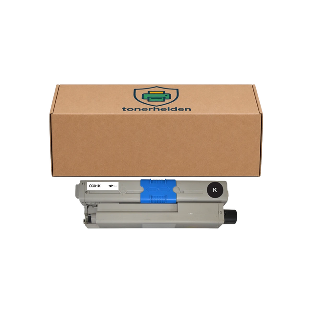Toner Oki kompatibel für 44973536 - Toner - tonerhelden - Black -