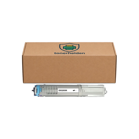 Toner Oki kompatibel für 46490608 - Toner - tonerhelden - Black -
